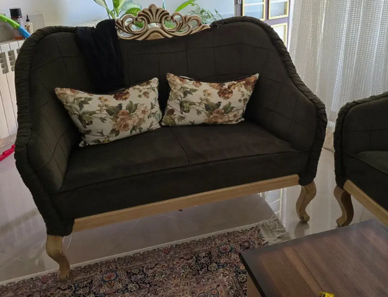 فروش یک دست مبل ۷ نفره|مبلمان خانگی و میز عسلی|کاشمر, |دیوار