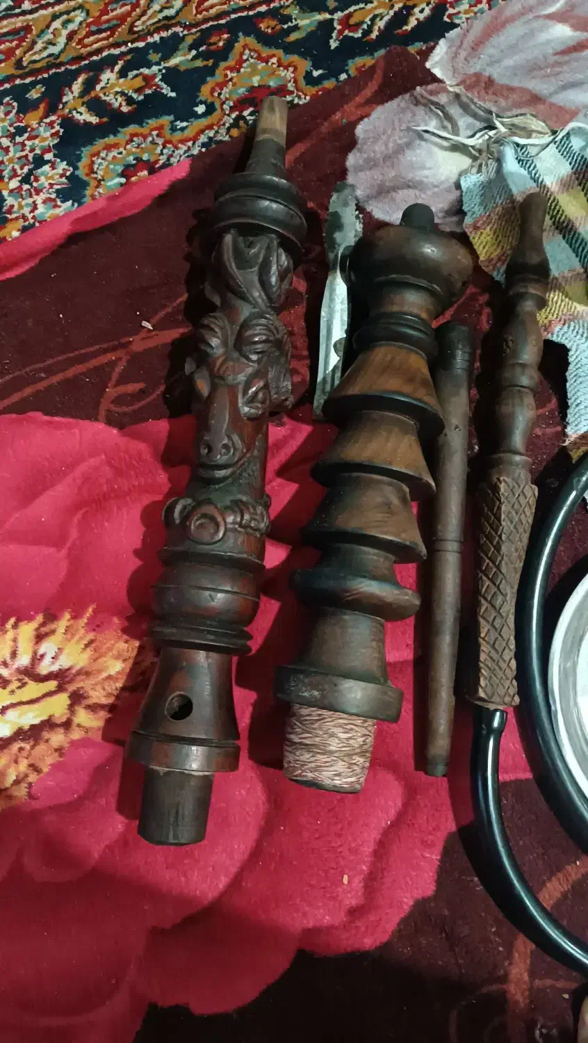 قلیان دو سیب تنه قدیمی(7 سال)|صنایع دستی و سایر لوازم تزئینی|مینودشت, |دیوار