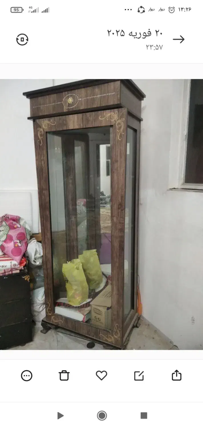 تخت بچه ویترین و میزتلویزیون|تخت و صندلی بچه|قم, ولیعصر|دیوار