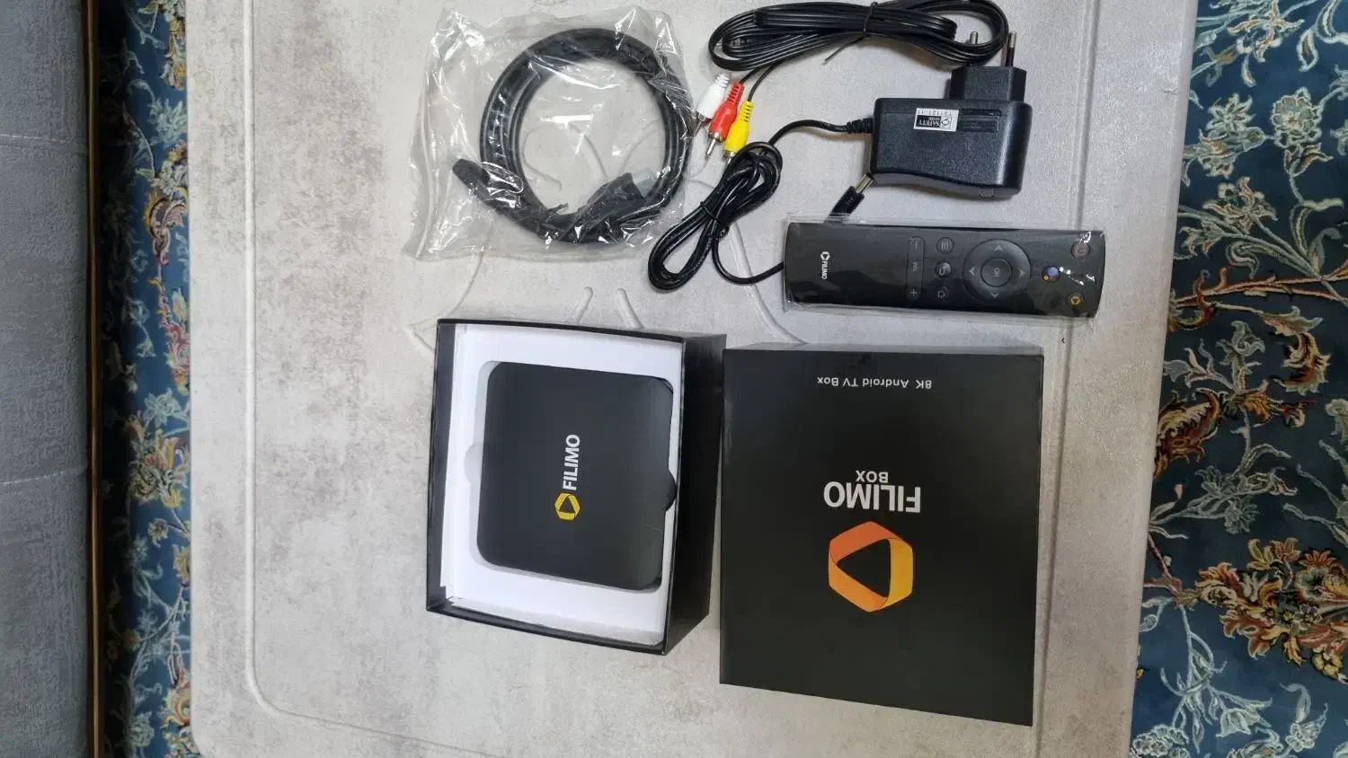 اندروید باکس فیلیمو نو واستفاده نشده 8K|تلویزیون و پروژکتور|گرگان, |دیوار