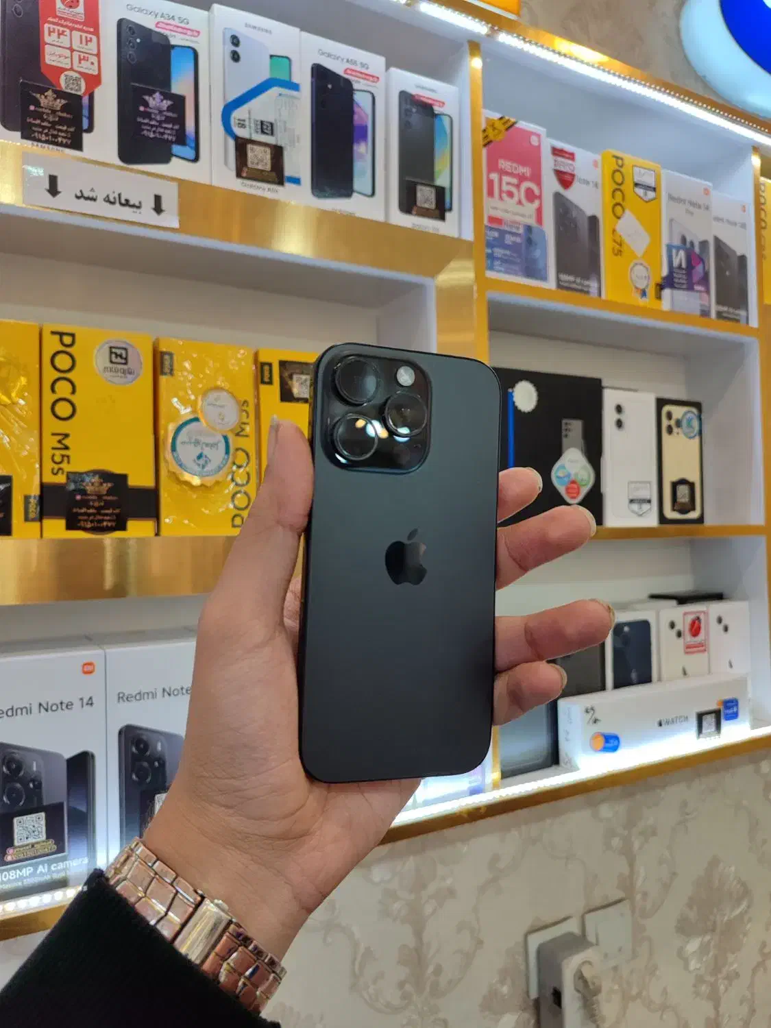 iPhone 16 pro zaa ریجسترشده ۲۵۶ دوسیم|موبایل|مشهد, سید رضی|دیوار