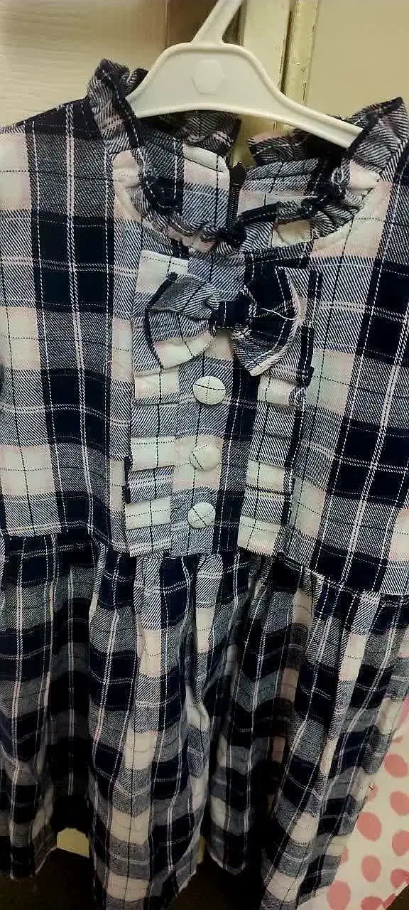 پیراهن پشمی دخترانه|کفش و لباس بچه|قم, شهرک مهدیه (مدرس)|دیوار