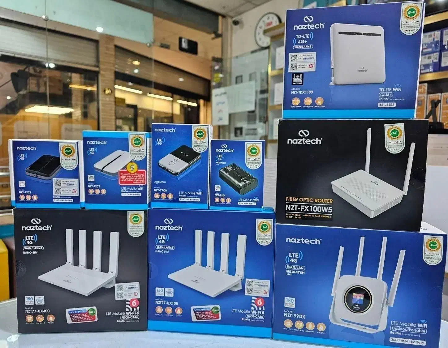 انواع مودم ایرانسل 5G دیتا آنلاک X28 رایتل وای فای|مودم و تجهیزات شبکه|تبریز, |دیوار