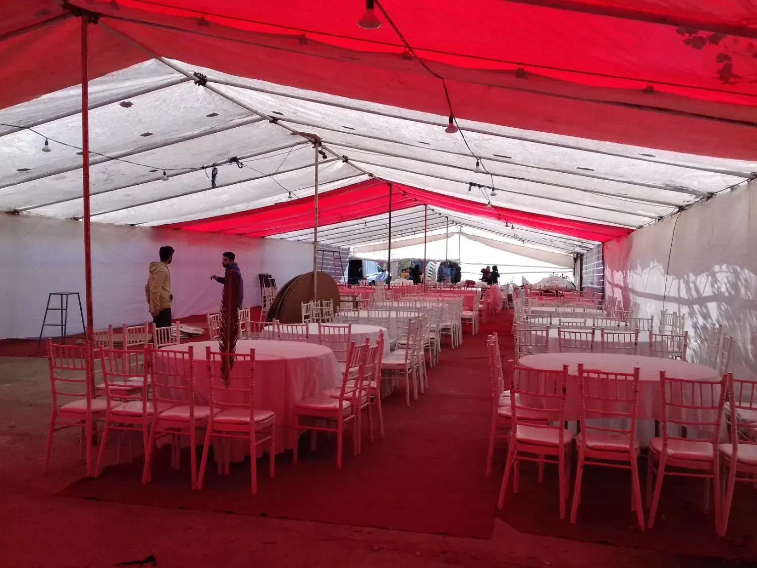 اجاره چادر داربست مجالس|خدمات پذیرایی، مراسم|گرگان, |دیوار