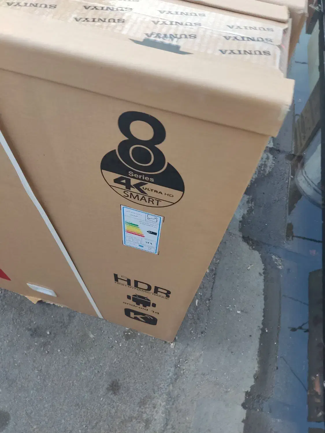 تلیویزیون هوشمند اندروید 14 شرکتی 65 اینج|تلویزیون و پروژکتور|کرج, حصارک پایین|دیوار