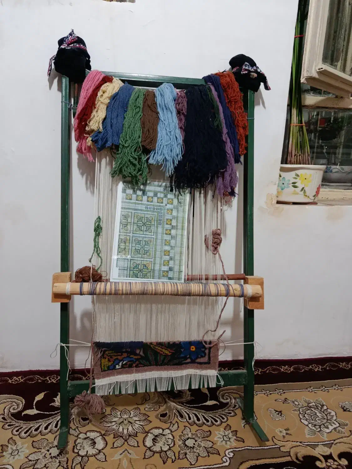 فروش دار قالی و گلیم فرش|صنایع دستی و سایر لوازم تزئینی|ایلام, |دیوار