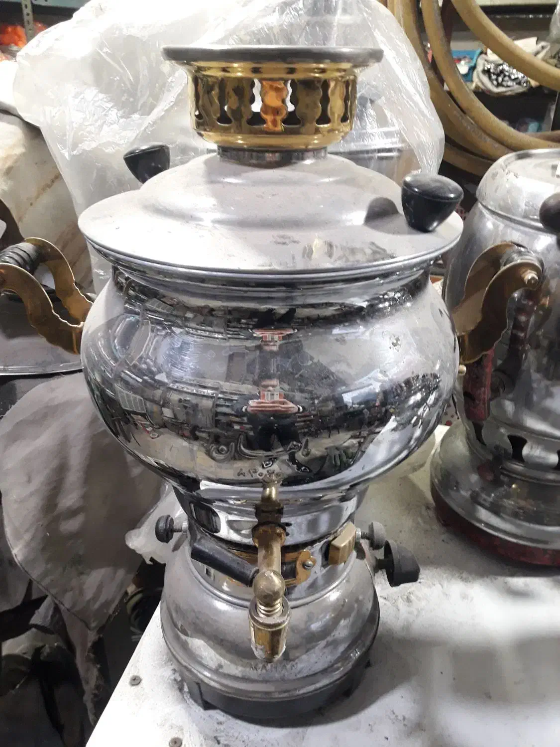 سماور گازی ماهان|سماور، چای‌ساز، قهوه‌ساز|محمدیه-قزوین, |دیوار