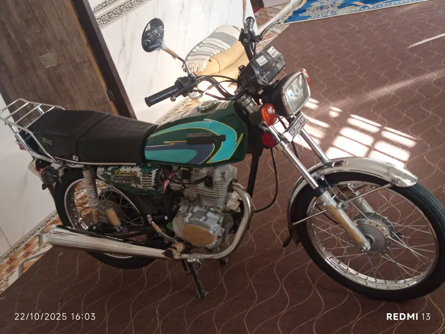 متور 125مدل 93|موتورسیکلت|ثلاث باباجانی, |دیوار