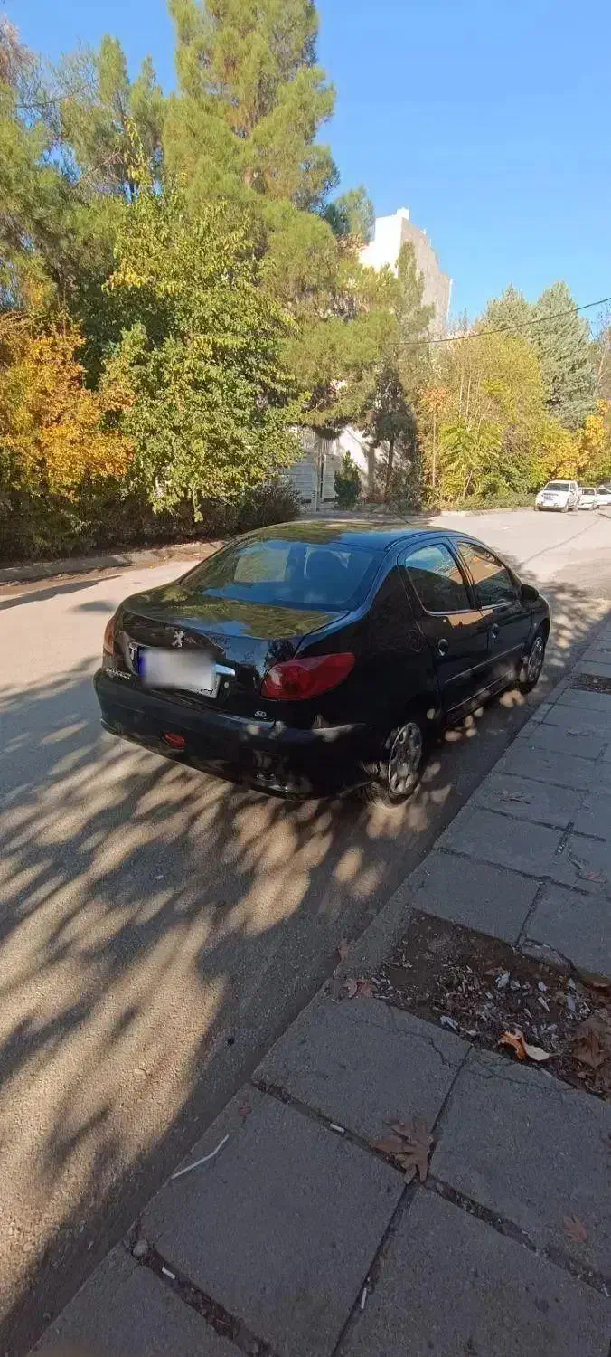 ۲۰۶sd مدل ۸۸  معاوضه|خودرو سواری و وانت|خرم‌آباد, |دیوار