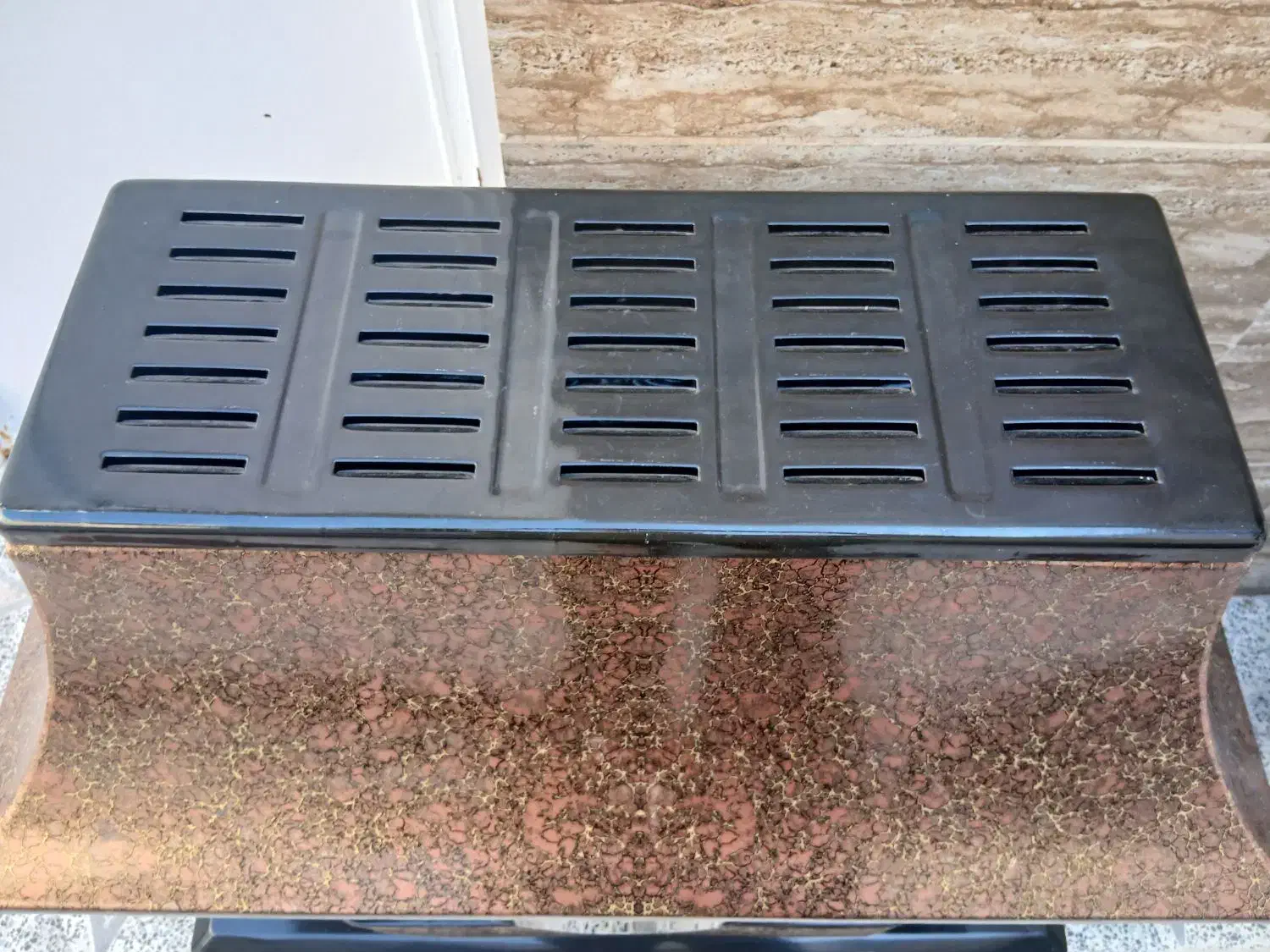 بخاری شومینه توان گاز مدل نگین|بخاری، هیتر، شومینه|قم, انسجام|دیوار