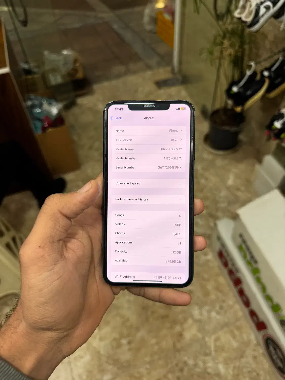 ایفون xsmax|موبایل|رباط‌کریم, رباط‌کریم|دیوار