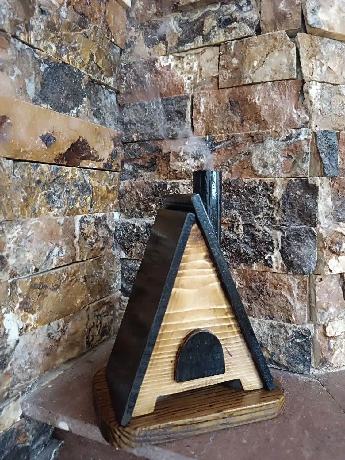 جا عودی مدل کلبه چوبی|صنایع دستی و سایر لوازم تزئینی|گلپایگان, |دیوار