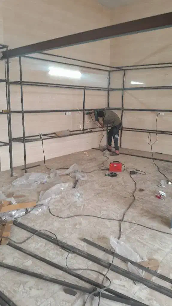 جوشکاری سیار سقف سبک و سوله و سنگین وخورده کاری|خدمات پیشه و مهارت|سیرجان, |دیوار