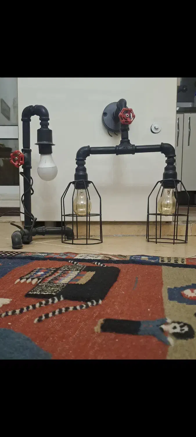 دیوار کوب و آباژور طرح مدرن|لوستر و چراغ آویز|تهران, کوی بیمه|دیوار