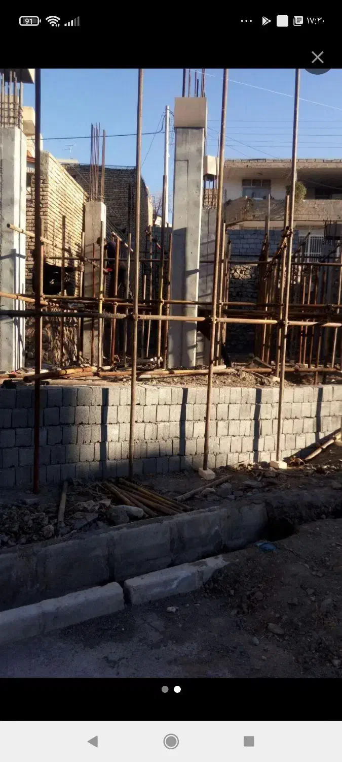 داربست فلزی سلطانی|خدمات پیشه و مهارت|فولادشهر, C1|دیوار