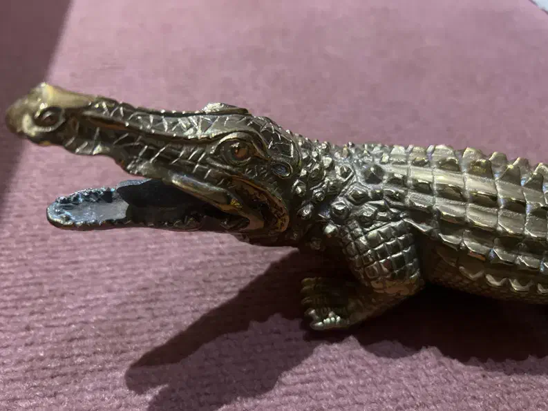 تمساح برنز وارداتی|کلکسیون اشیاء عتیقه|تهران, دانشگاه شریف|دیوار