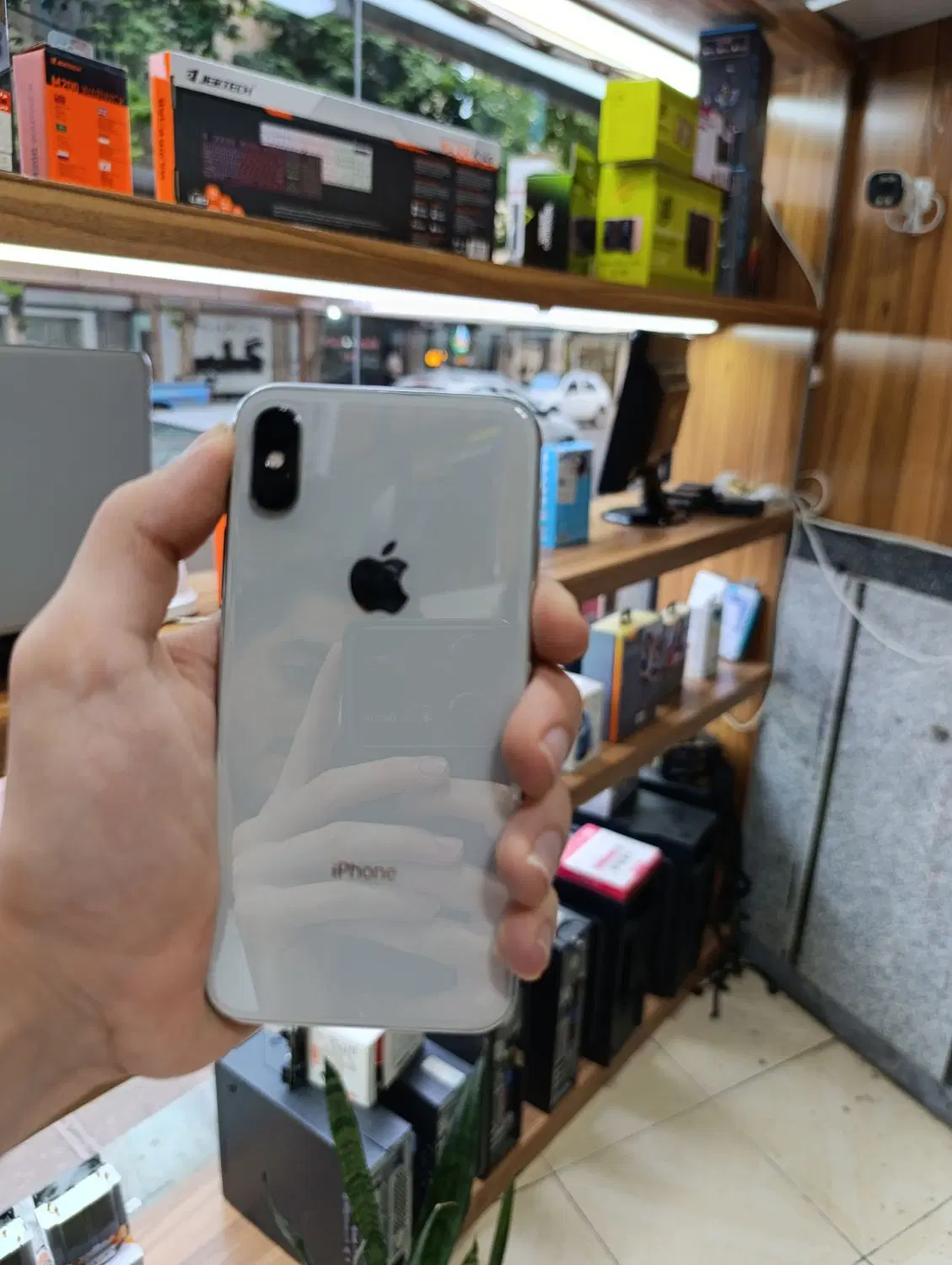 iphone x 64 silver|موبایل|تالش, هشتپر|دیوار