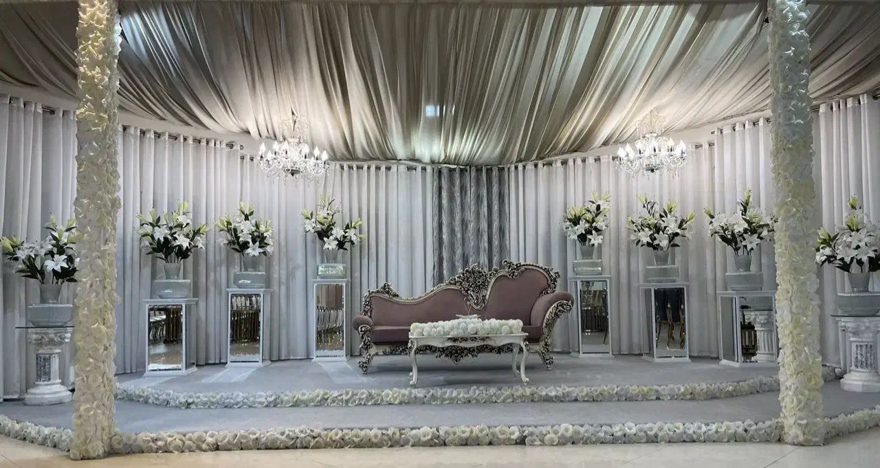 باغ تالار همایونی با سالنهای مجلل و محوطه باغی|خدمات پذیرایی، مراسم|رودهن, |دیوار