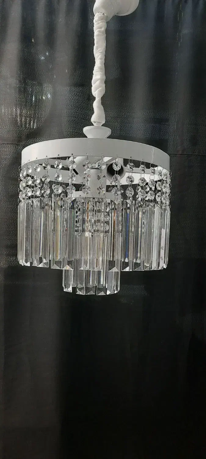 لوستر پرنور ۵ لامپ|لوستر و چراغ آویز|قدس, شهر‌قدس|دیوار