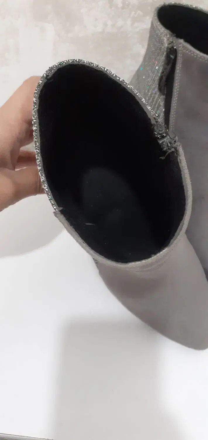 نیم بوت شاین مخمل سوئیت|کیف، کفش، کمربند|ماهدشت, |دیوار