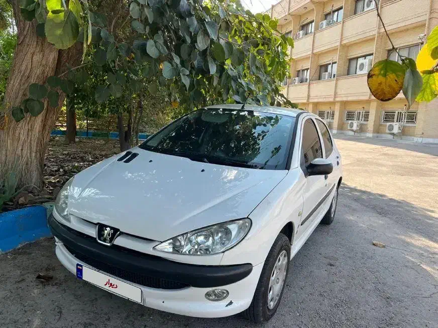 ۲۰۶ تیپ ۵ موتور TU5 مدل ۹۲|خودرو سواری و وانت|یاسوج, |دیوار