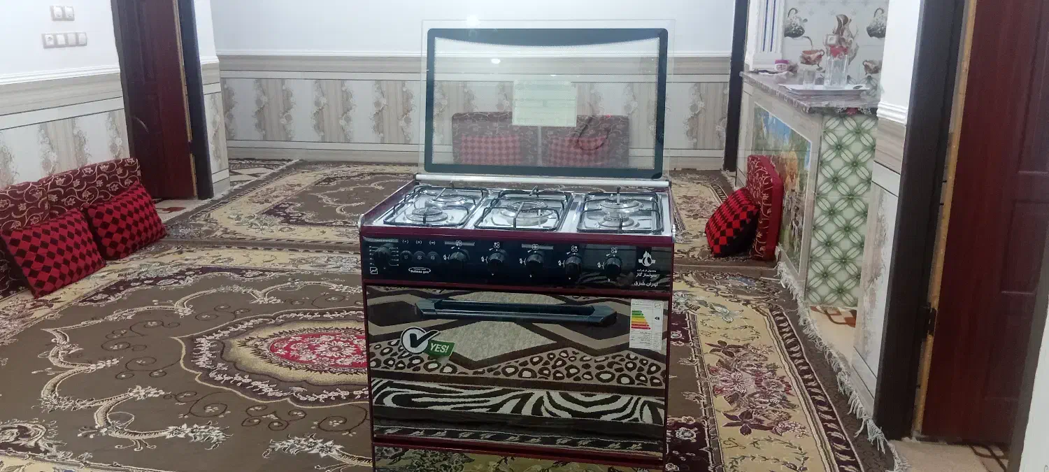 گاز طرح فر ۵شعله شادگان|اجاق گاز و لوازم برقی پخت‌وپز|اهواز, ملاشیه|دیوار