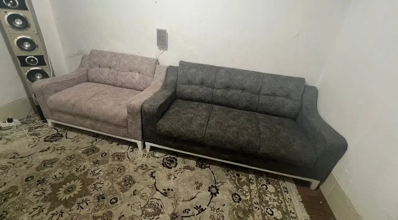 مبل 7نفره چرم|مبلمان خانگی و میز عسلی|شیراز, کوشک میدان|دیوار