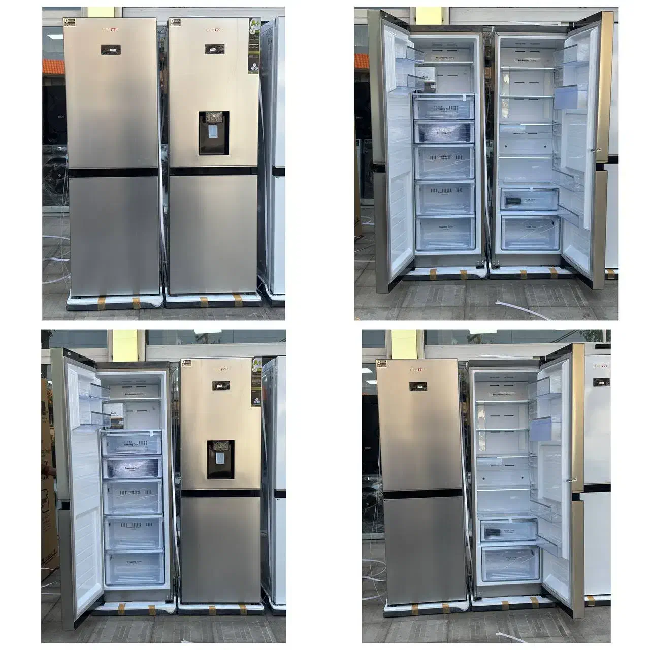 یخچال و فریزر دوقلو التتومدل 6040 اقساطی بانک رفاه|یخچال و فریزر|خرم‌آباد, |دیوار