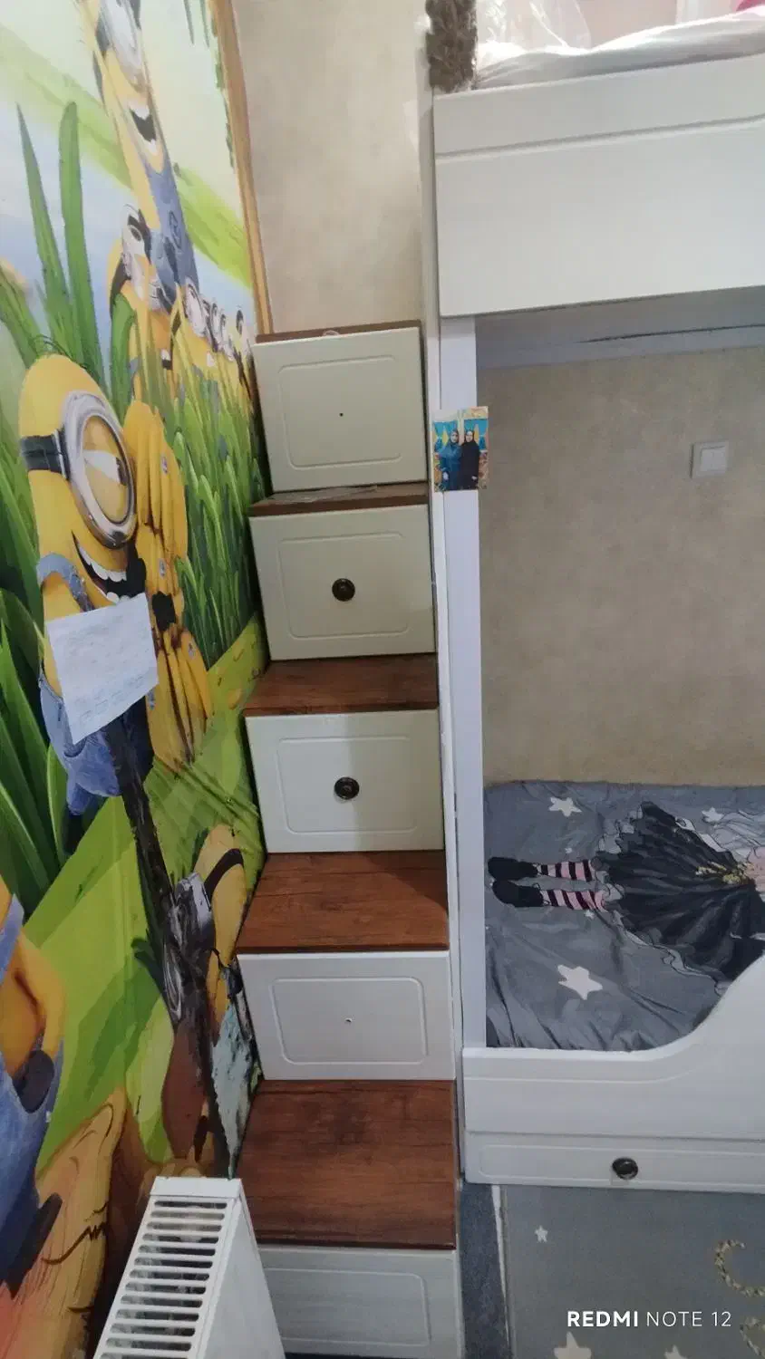 تخت دوطبقه|تخت و سرویس خواب|قم, زنبیل آباد|دیوار