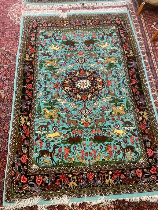 بیجار جفت|فرش|همدان, |دیوار