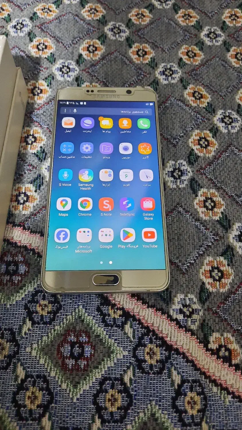 تمیز بدون ایراد نوت 5 اصلی دوسیم کارت حافظه 32گیگ|موبایل|تهران, گلستان (شهرک راه آهن)|دیوار