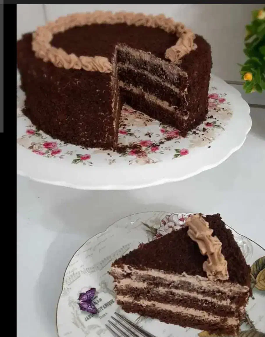 کیک شکلاتی|خوردنی و آشامیدنی|شیراز, باغ تخت|دیوار