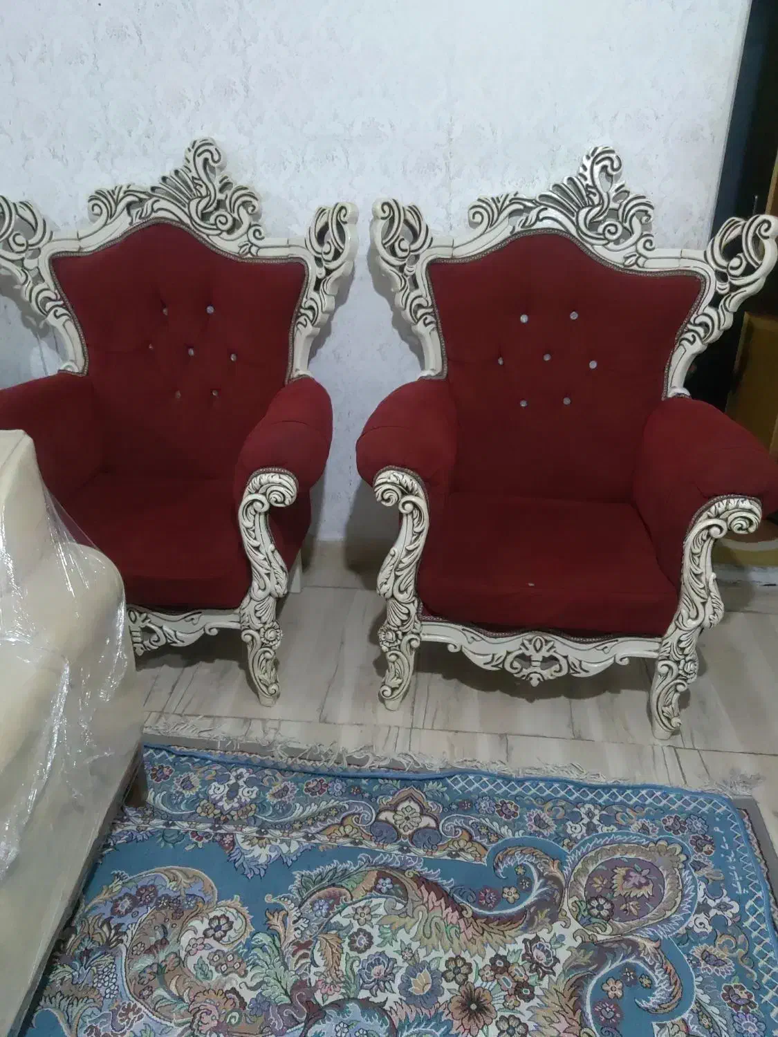 مبل 8نفره سلطنتی|مبلمان خانگی و میز عسلی|رباط‌کریم, منجیل آباد|دیوار