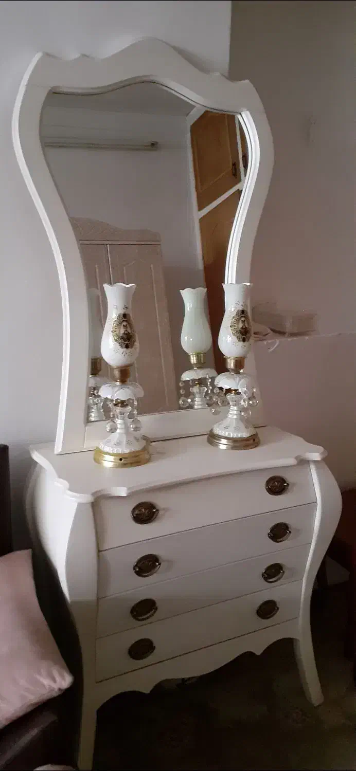 آینه وشمدون مخصوص نوعروس|مبلمان خانگی و میز عسلی|زنجان, |دیوار