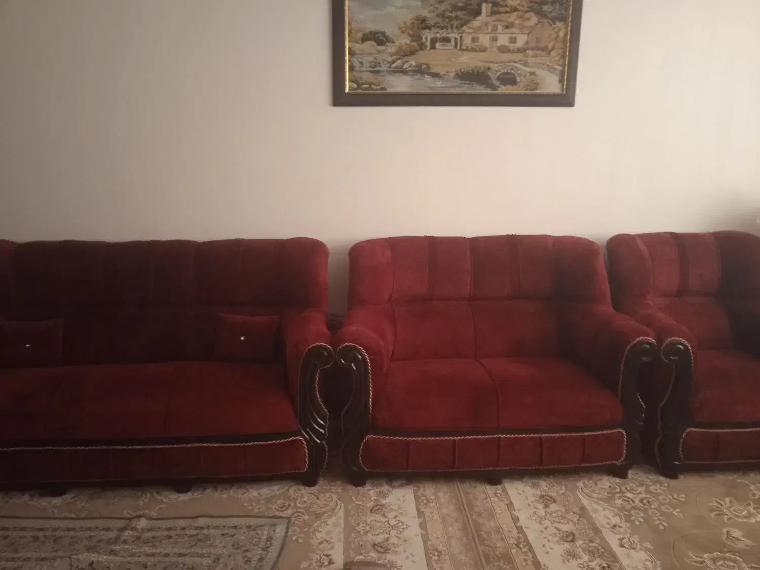 مبل کلاسیک راحتی|مبلمان خانگی و میز عسلی|خمین, |دیوار