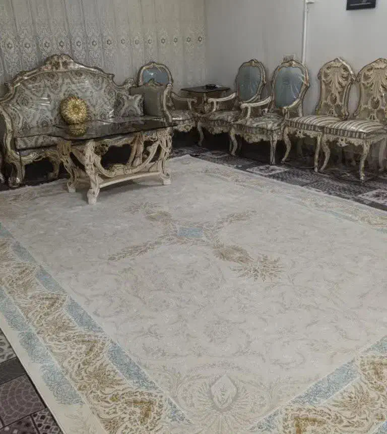 یک  تخته ۱۲ متری گل برجسته تراکم بالا|فرش|قم, پردیسان|دیوار