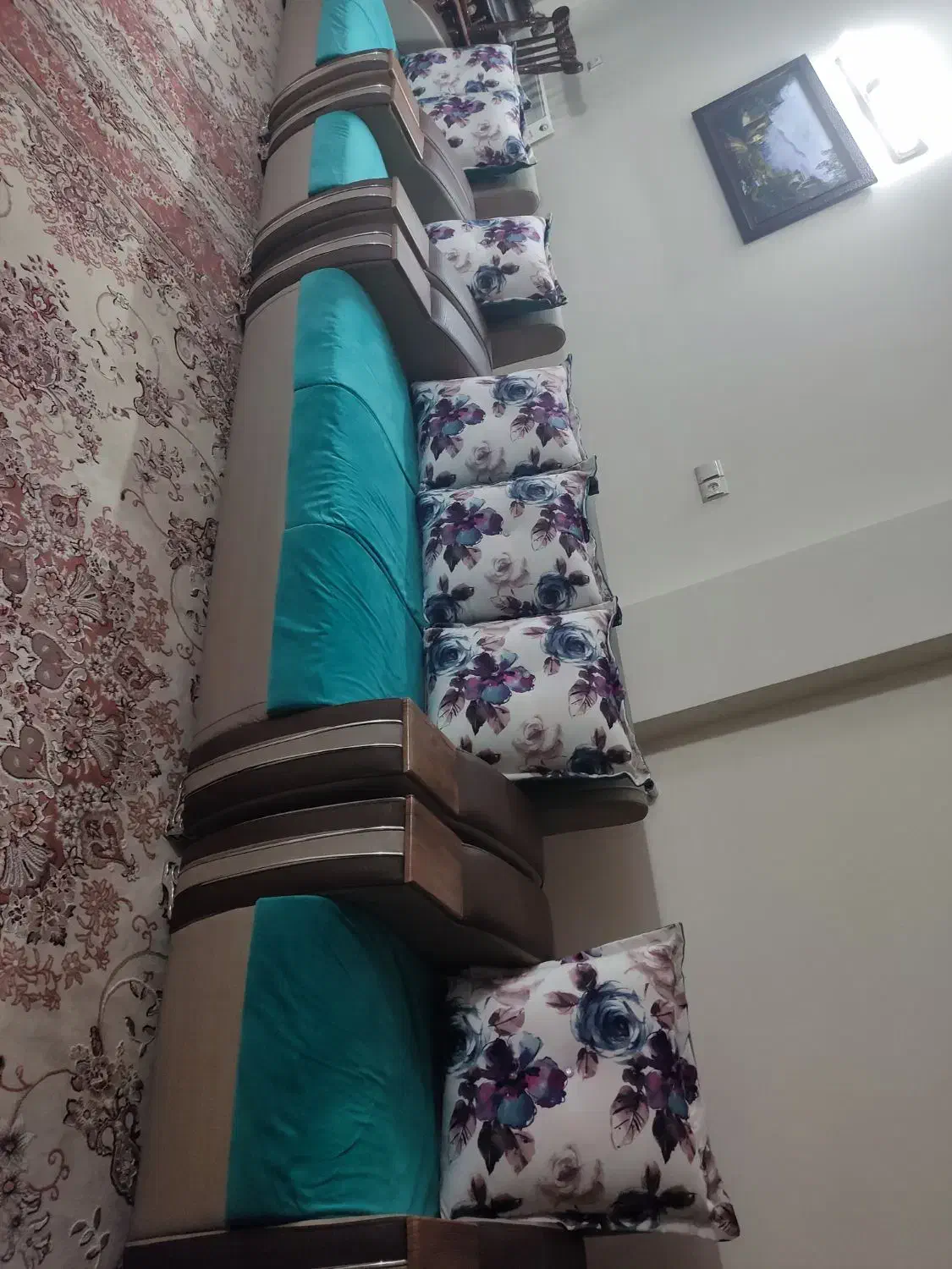 مبل 7نفره راحتی|مبلمان خانگی و میز عسلی|اصفهان, برازنده|دیوار