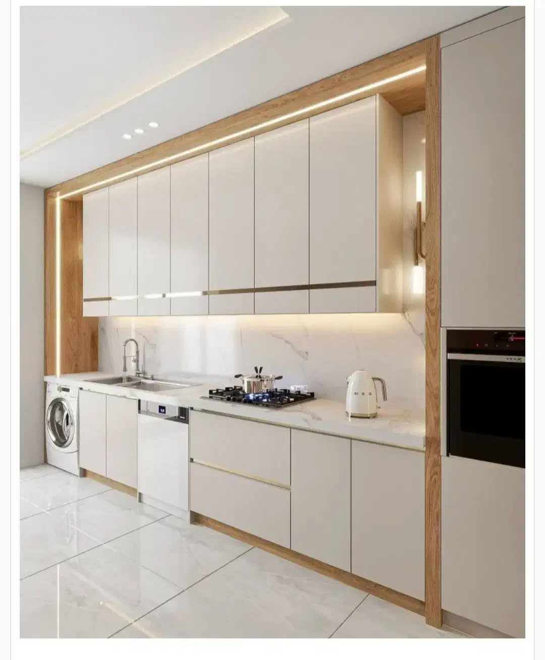 کابینت های نئوکلاسیک سفید مات|مصالح و تجهیزات ساختمان|بابل, |دیوار