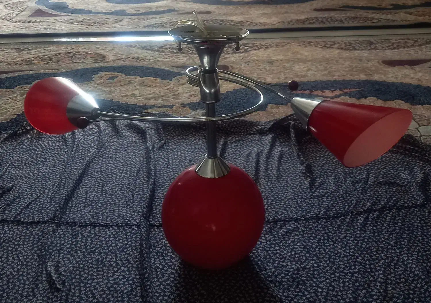 لوستر سه شاخه|لوستر و چراغ آویز|ابهر, |دیوار