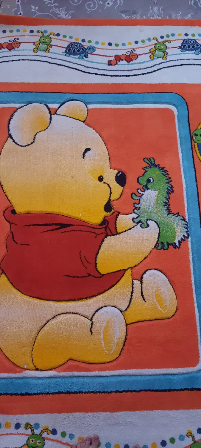 فرش ۴ متری کودکانه|فرش|خرم‌آباد, |دیوار