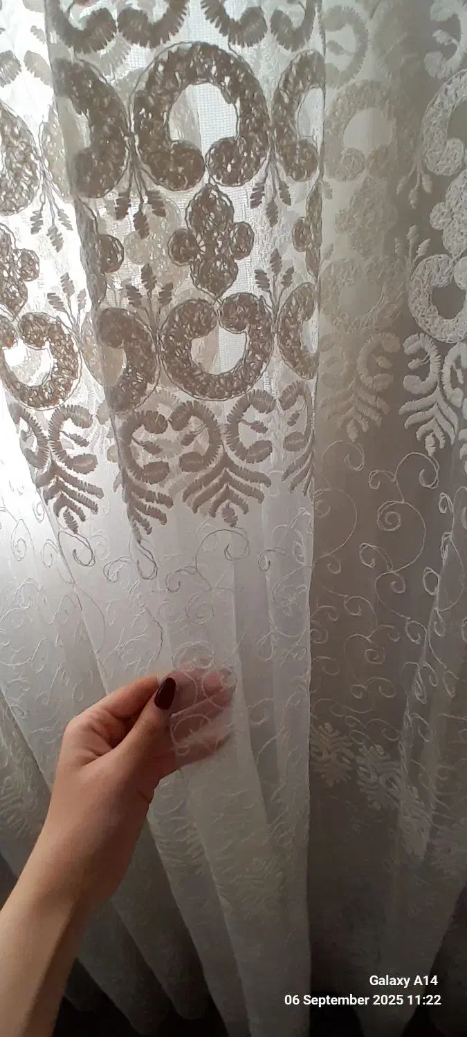 پرده پذیرایی همراه والان مخمل|پرده، رانر، رومیزی|تهران, شکوفه (عبدل آباد)|دیوار