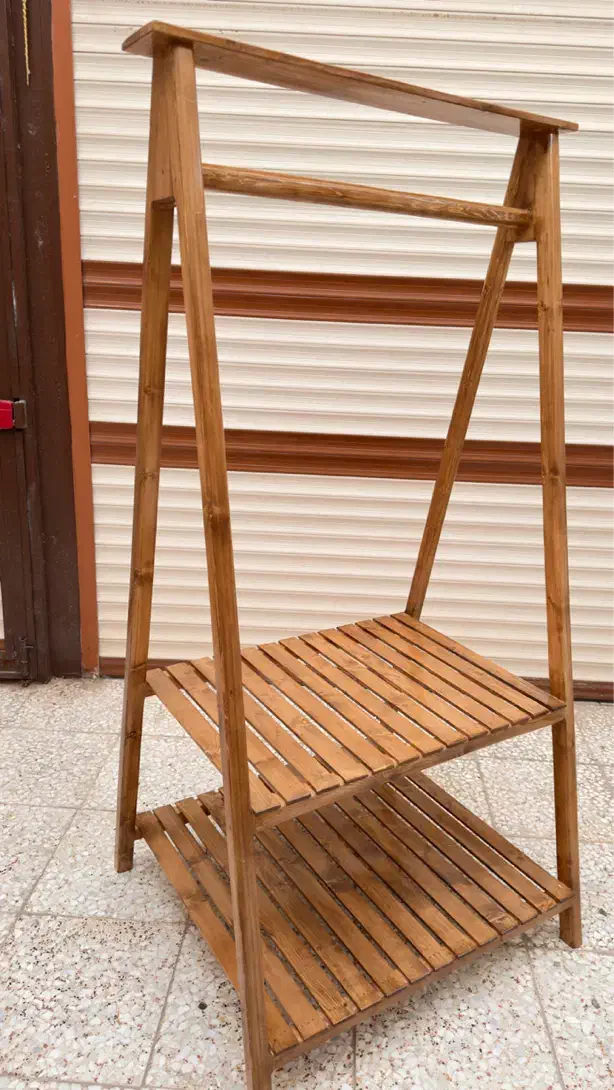 رگال لباس چوبی|بندرخت و رخت‌آویز|قم, عمار یاسر|دیوار