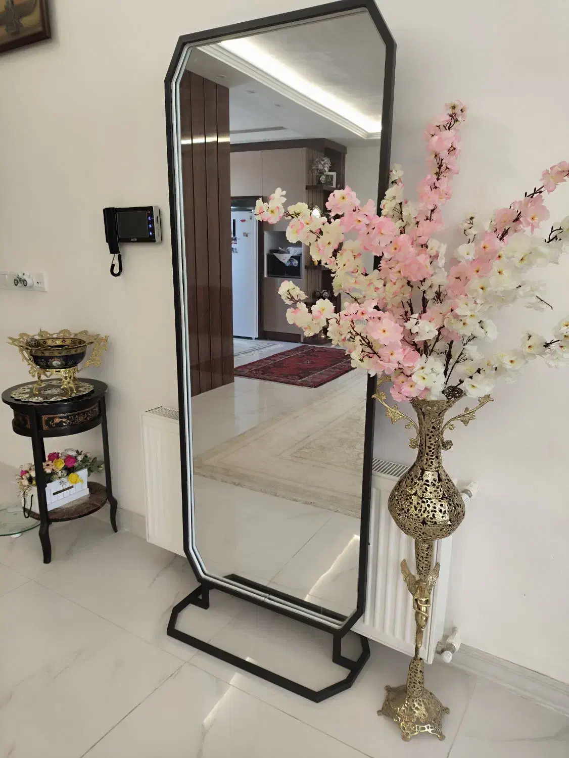 آینه قدی نو نو چراغ دار|آینه|ابهر, |دیوار