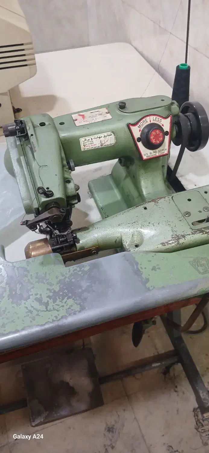 یک کارگاه کامل ومجهزشلواردوزی پارچه ای|لوازم خیاطی و بافتنی|رباط‌کریم, رباط‌کریم|دیوار