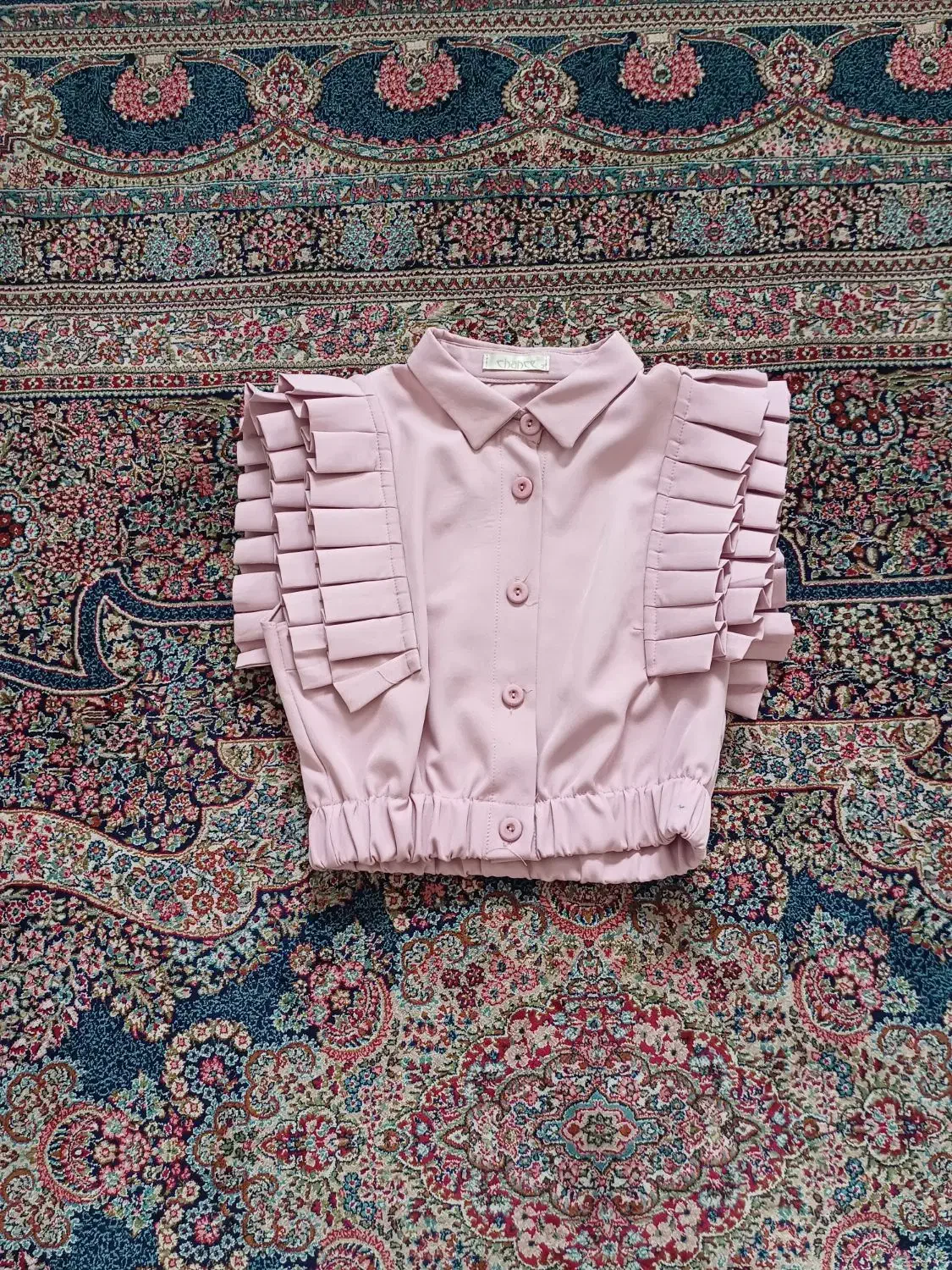 لباس مجلسی خیلی شیک رنگ صورتی قشنگ|لباس|کنگاور, |دیوار