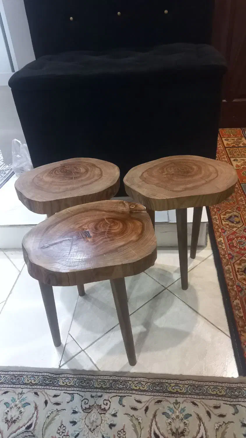 میز عسلی روستیک|مبلمان خانگی و میز عسلی|اندیشه, اندیشه فاز ۱|دیوار