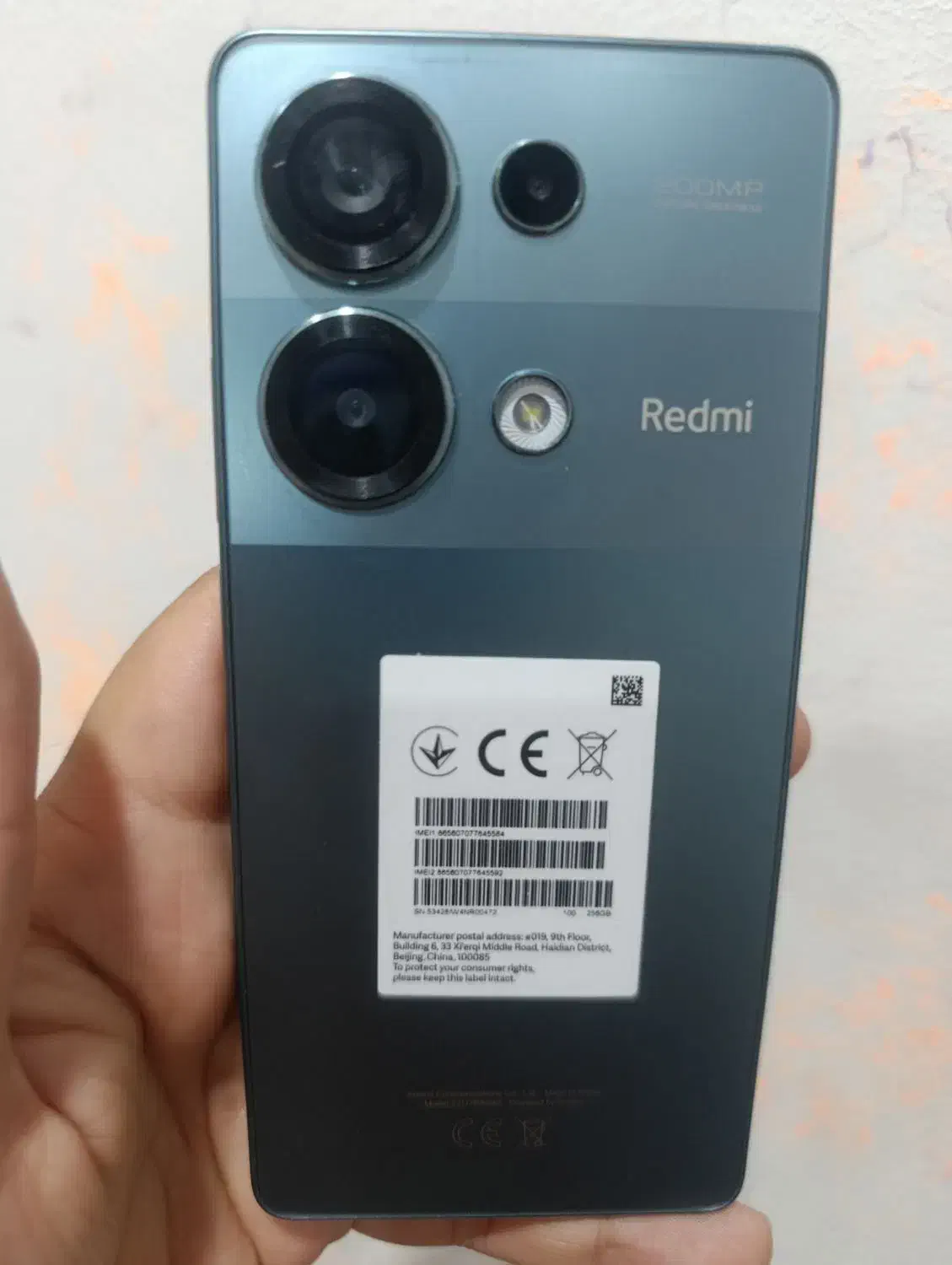 شیائومی +Redmi Note 13 Pro با حافظهٔ ۲۵۶ گیگابایت|موبایل|آبادان, |دیوار