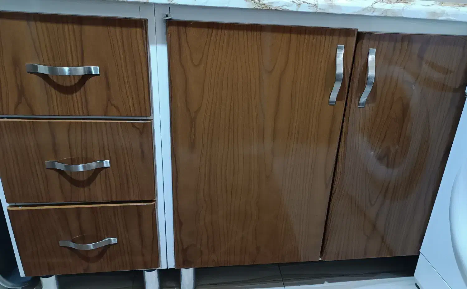 کابینت آشپزخانه|آب‌چکان و نظم‌دهنده ظروف|شاهرود, |دیوار