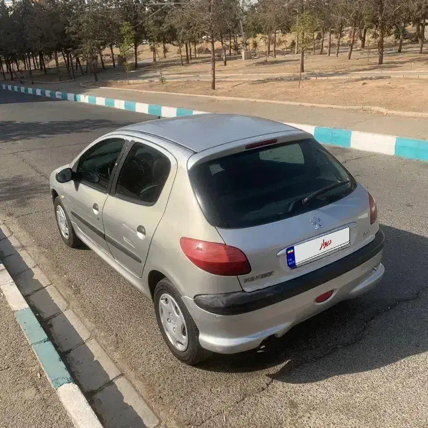 پژو 206 تیپ2 مدل 85 شاسی پلمپ فنی سالم تک برگ سند|خودرو سواری و وانت|تهران, صادقیه|دیوار