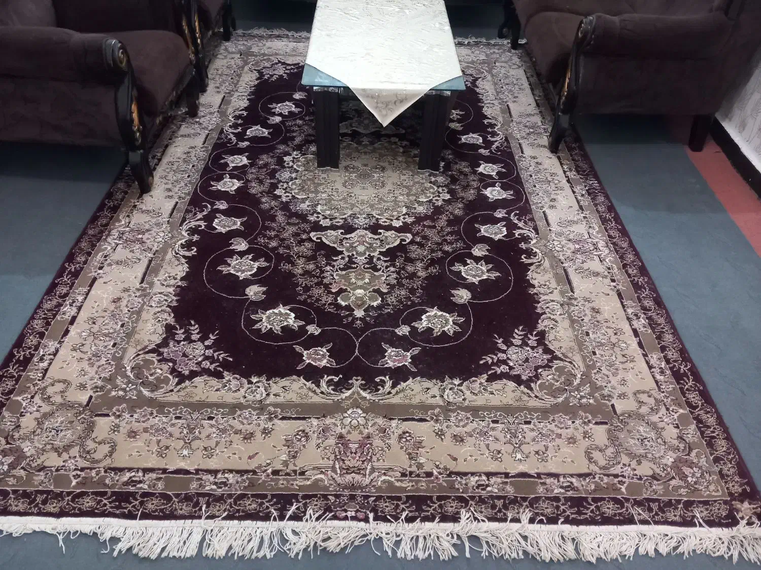 فرش ۶ متری ۵۰۰ شانه بفروش میرسد|فرش|کارون, |دیوار